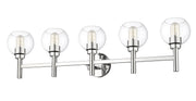 Sutton 5 Light 39.5" Vanity in Chrome