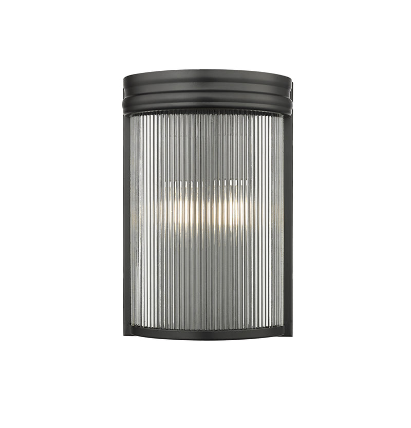 Carnaby 2 Light 8" Wall Sconce in Matte Black