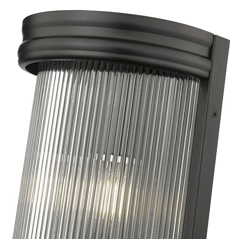 Carnaby 2 Light 8" Wall Sconce in Matte Black