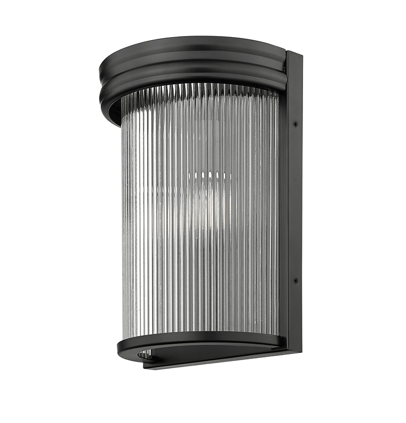 Carnaby 2 Light 8" Wall Sconce in Matte Black