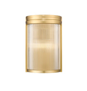 Carnaby 2 Light 8" Wall Sconce in Modern Gold