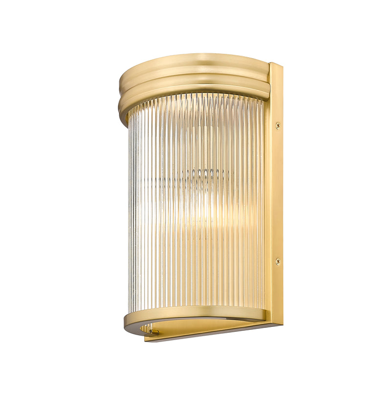 Carnaby 2 Light 8" Wall Sconce in Modern Gold