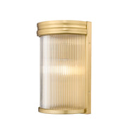 Carnaby 2 Light 8" Wall Sconce in Modern Gold