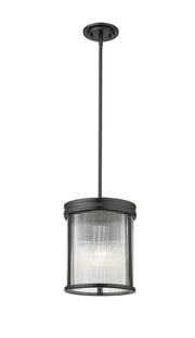 Carnaby 3 Light 10" Pendant in Matte Black