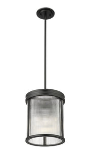 Carnaby 3 Light 10" Pendant in Matte Black