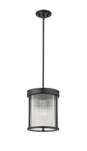 Carnaby 3 Light 10" Pendant in Matte Black