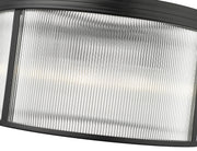 Carnaby 6 Light 24.25" Pendant in Matte Black