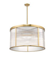 Carnaby 9 Light 32.25" Pendant in Modern Gold