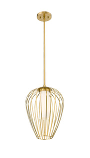 Savanti 1 Light 12" Pendant in Modern Gold