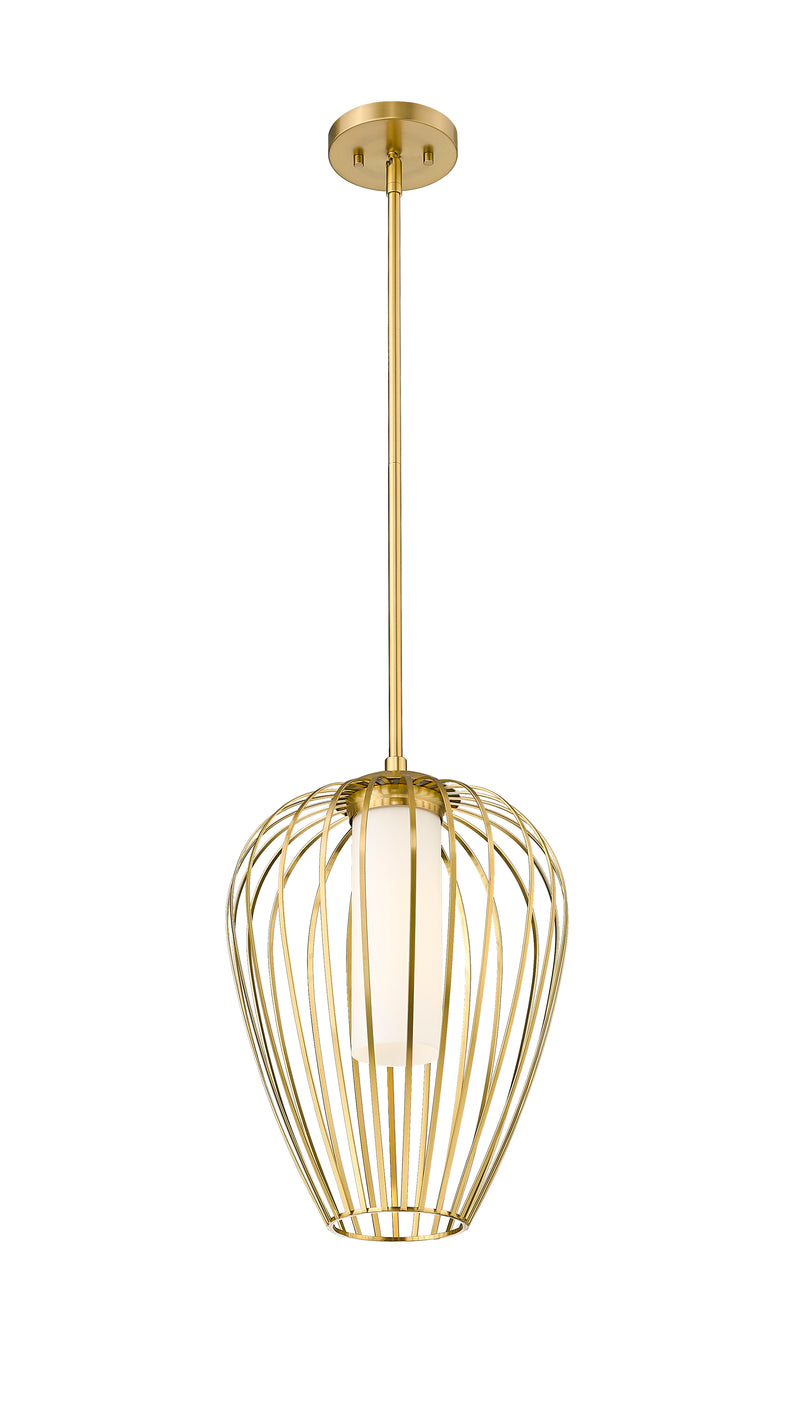 Savanti 1 Light 12" Pendant in Modern Gold