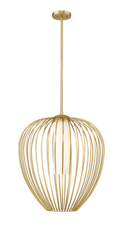 Savanti 1 Light 22" Pendant in Modern Gold