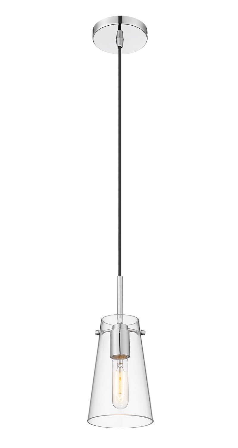 Kira 1 Light 5" Pendant, Cord Mount in Chrome
