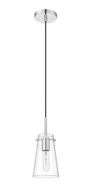 Kira 1 Light 5" Pendant, Cord Mount in Chrome