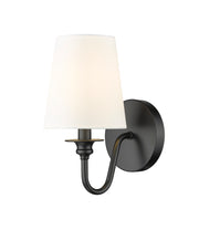 Gianna 1 Light 5.5" Wall Sconce in Matte Black