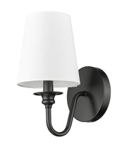 Gianna 1 Light 5.5" Wall Sconce in Matte Black