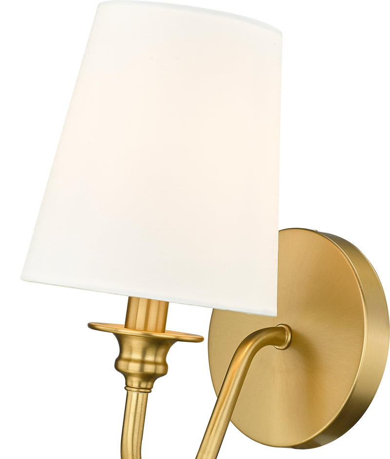 Gianna 1 Light 5.5" Wall Sconce in Modern Gold