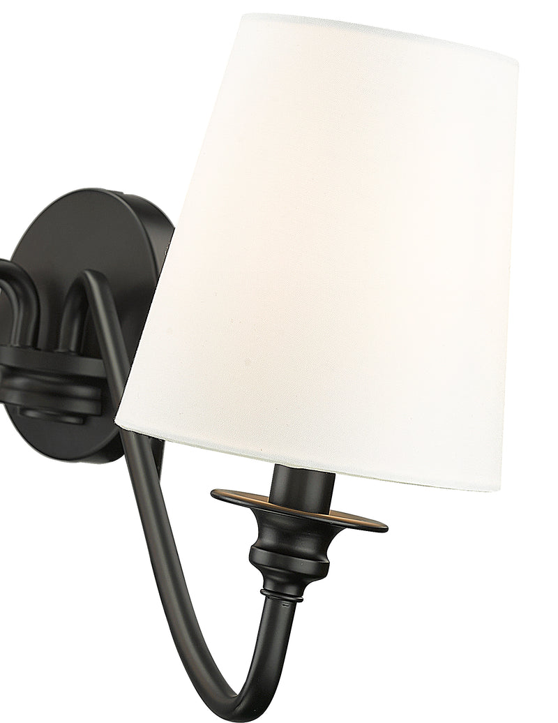 Gianna 3 Light 32" Wall Sconce in Matte Black