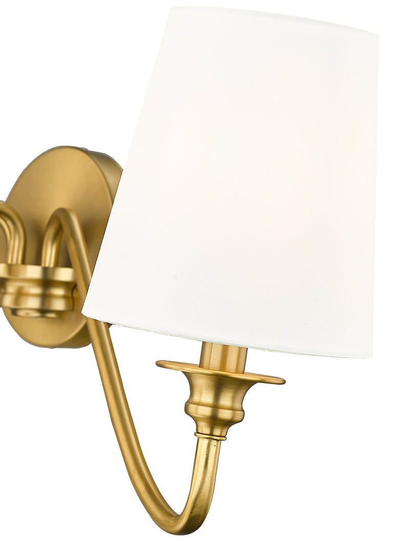 Gianna 3 Light 32" Wall Sconce in Modern Gold