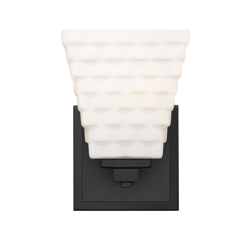 Annalise 1 Light 5" Wall Sconce in Matte Black