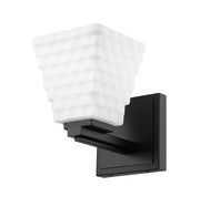 Annalise 1 Light 5" Wall Sconce in Matte Black