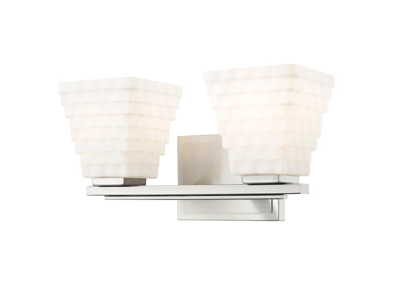 Annalise 2 Light 14" Vanity in Brushed Nickel