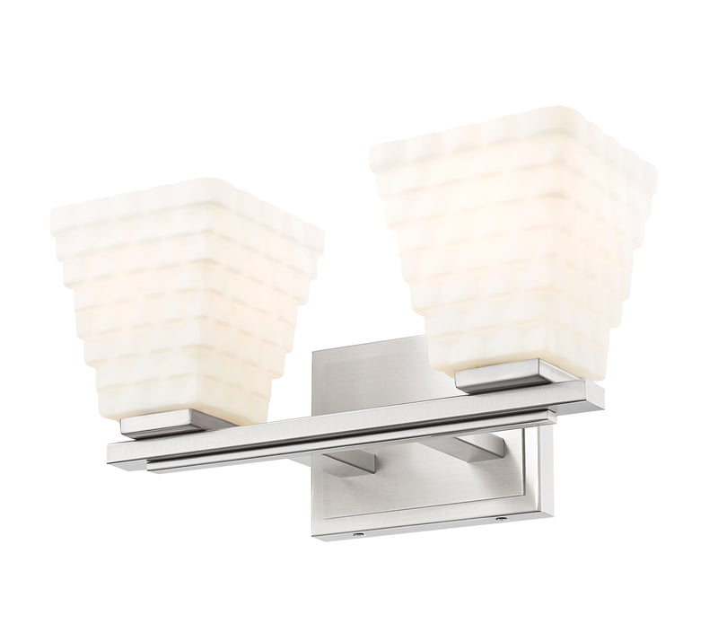 Annalise 2 Light 14" Vanity in Brushed Nickel