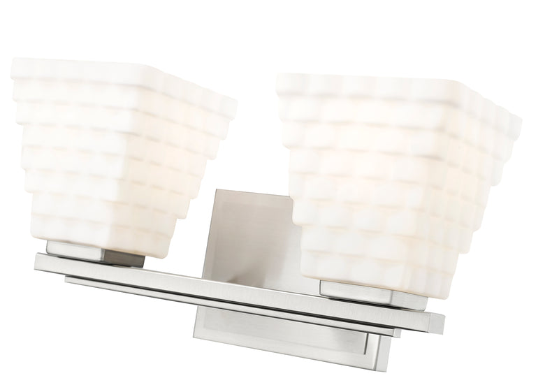 Annalise 2 Light 14" Vanity in Brushed Nickel