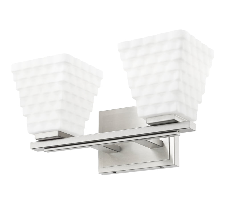 Annalise 2 Light 14" Vanity in Brushed Nickel