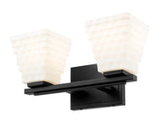 Annalise 2 Light 14" Vanity in Matte Black