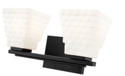 Annalise 2 Light 14" Vanity in Matte Black