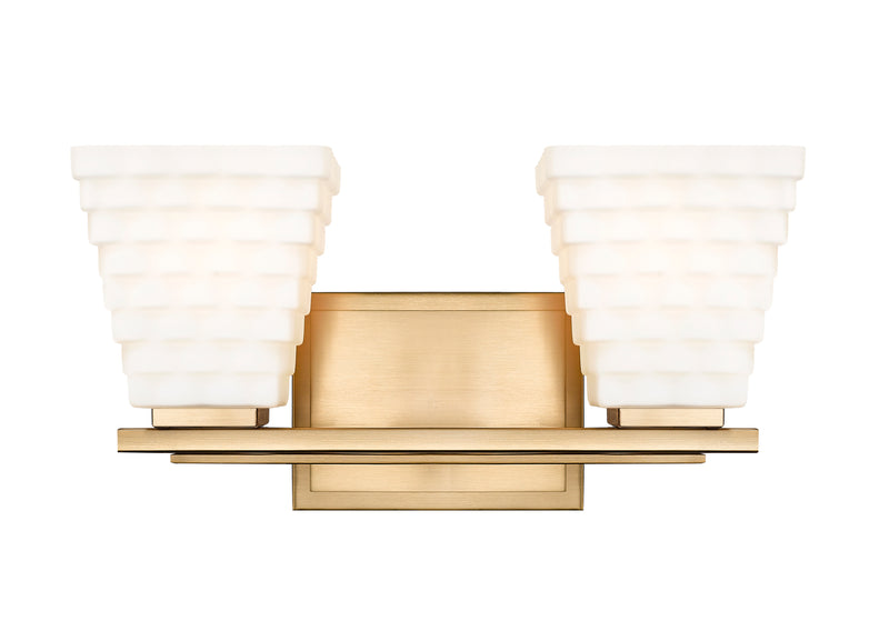 Annalise 2 Light 14" Vanity in Modern Gold