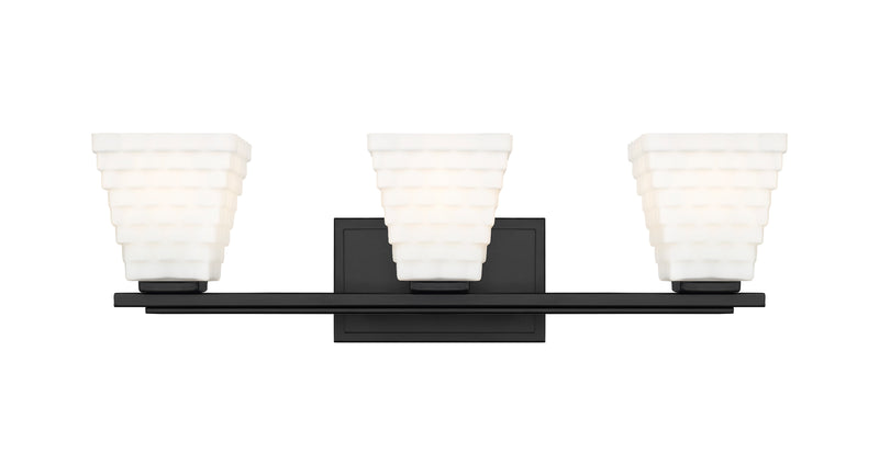 Annalise 3 Light 24" Vanity in Matte Black