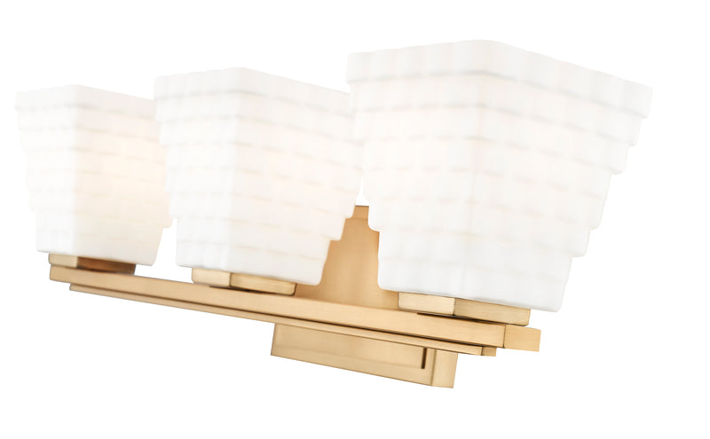 Annalise 3 Light 24" Vanity in Modern Gold
