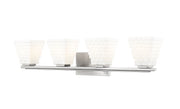 Annalise 4 Light 32" Vanity in Brushed Nickel