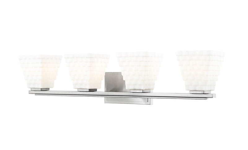 Annalise 4 Light 32" Vanity in Brushed Nickel