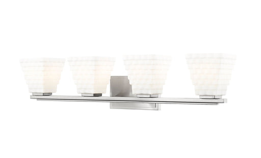 Annalise 4 Light 32" Vanity in Brushed Nickel