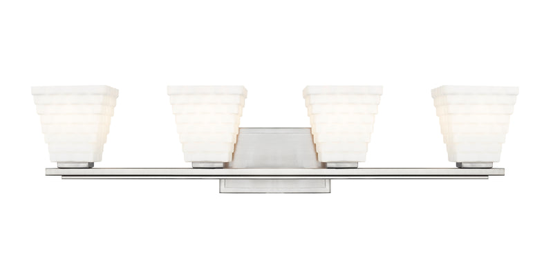 Annalise 4 Light 32" Vanity in Brushed Nickel