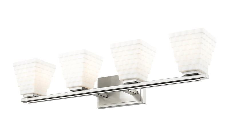 Annalise 4 Light 32" Vanity in Brushed Nickel