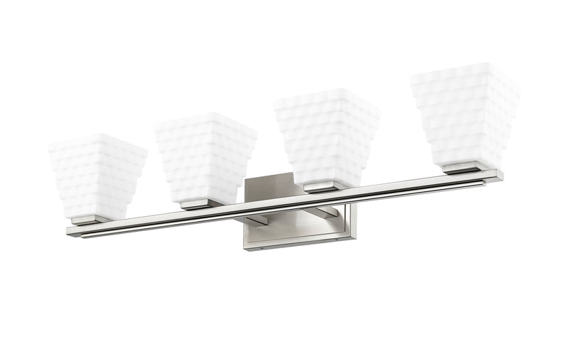 Annalise 4 Light 32" Vanity in Brushed Nickel