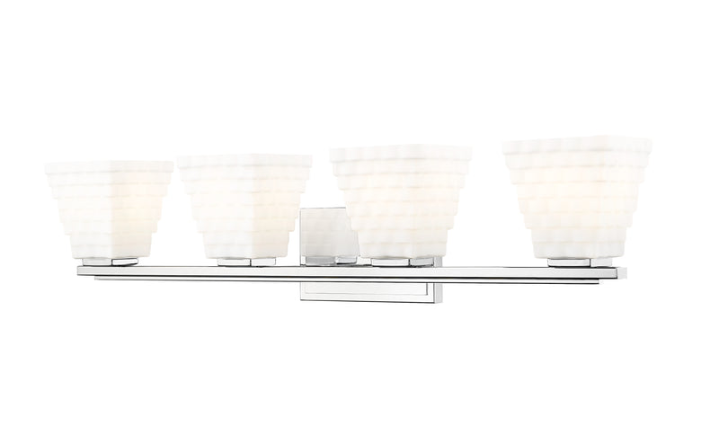 Annalise 4 Light 32" Vanity in Chrome
