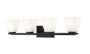 Annalise 4 Light 32" Vanity in Matte Black