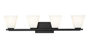 Annalise 4 Light 32" Vanity in Matte Black
