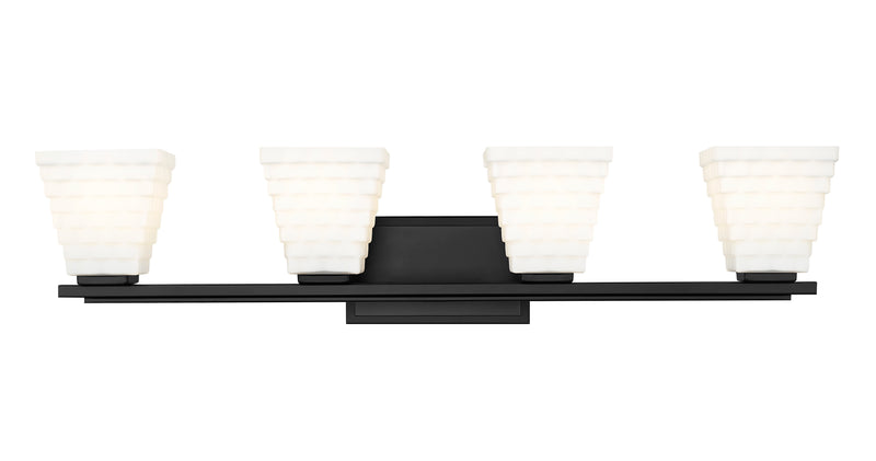 Annalise 4 Light 32" Vanity in Matte Black