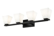 Annalise 4 Light 32" Vanity in Matte Black