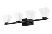 Annalise 4 Light 32" Vanity in Matte Black