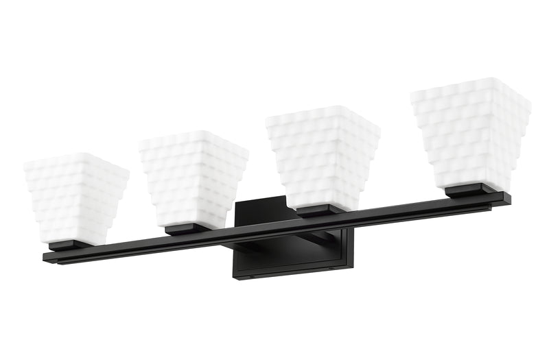 Annalise 4 Light 32" Vanity in Matte Black