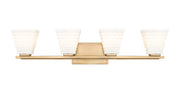 Annalise 4 Light 32" Vanity in Modern Gold