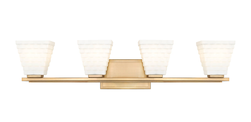 Annalise 4 Light 32" Vanity in Modern Gold
