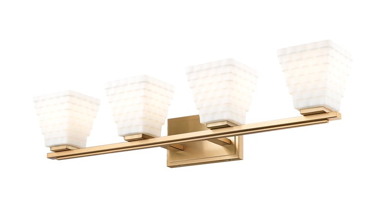 Annalise 4 Light 32" Vanity in Modern Gold