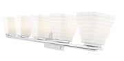 Annalise 5 Light 42" Vanity in Chrome